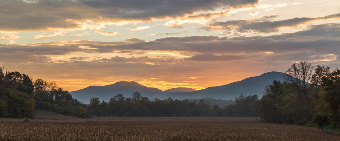 breathtaking sunset